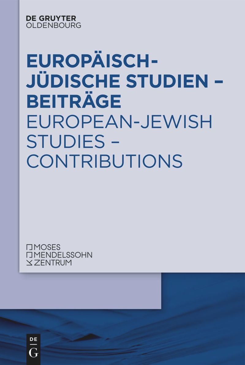 Europäisch-jüdische Studien – Beiträge
